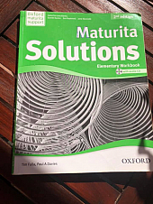 Maturita Solutions 2nd edition Elementary Workbook with audio CD