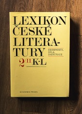Lexikon české literatury. Díl 2. Svazek II, K-L - bazar