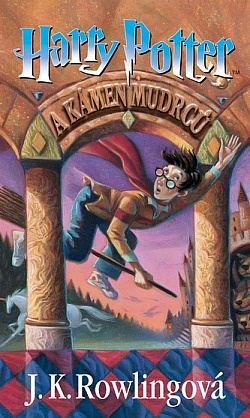 Harry Potter a Kámen mudrců obálka knihy
