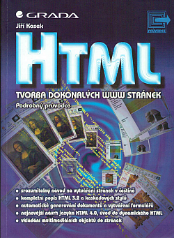 HTML - Tvorba dokonalých WWW stránek obálka knihy