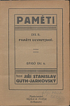 Paměti, Díl II. - Paměti olympijské (1894-1918)