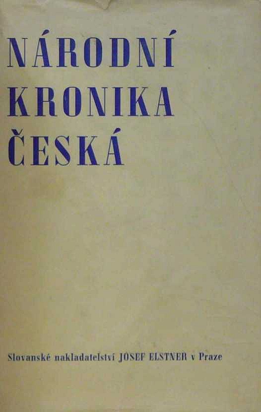 Národní kronika česká II. díl