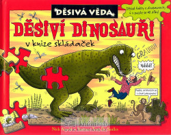 Děsiví dinosauři v knize skládaček
