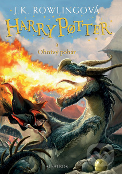 Harry Potter a Ohnivý pohár obálka knihy