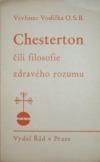 Chesterton čili filosofie zdravého rozumu