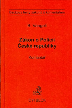 Zákon o Policii České republiky - komentář