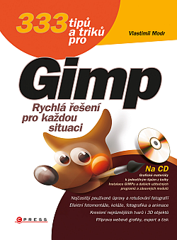 333 tipů a triků pro GIMP obálka knihy