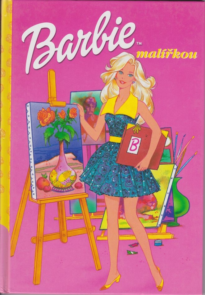Barbie malířkou