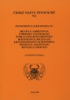 České názvy živočichů. VI., Pavoukovci (Arachnida). IV. obálka knihy