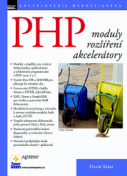 PHP - moduly, rozšíření a akcelerátory obálka knihy