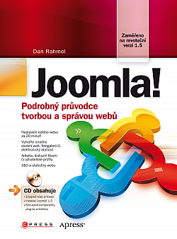 Joomla! Podrobný průvodce tvorbou a správou webu obálka knihy