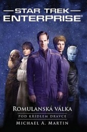 Romulanská válka 1: Pod křídlem dravce obálka knihy