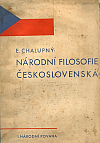Národní filosofie československá. I., Národní povaha