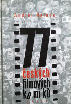 77 českých filmových komiků obálka knihy