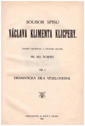Soubor spisů Václava Klementa Klicpery