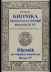 Kronika česko-bavorské hranice IV.