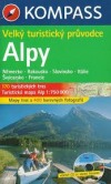 Alpy - velký turistický průvodce obálka knihy