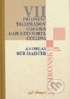 Zobrané spisy zväzok VII - Predavač talizmanov, Andreas Búr Majster