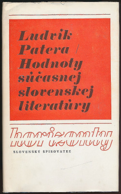 Hodnoty súčasnej slovenskej literatúry