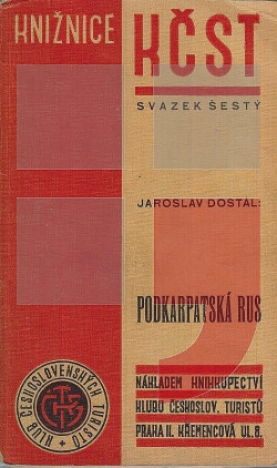 Podkarpatská Rus obálka knihy