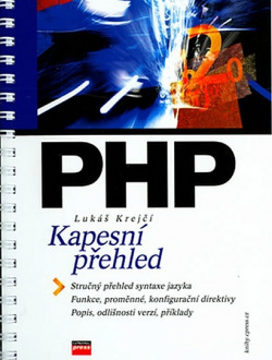 PHP - Kapesní přehled obálka knihy