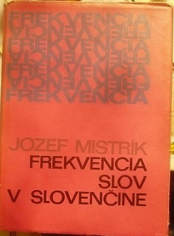 Frekvencia slov v slovenčine