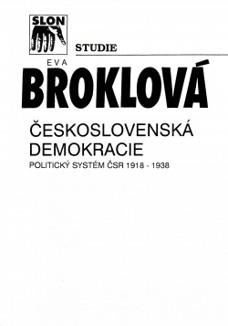 Československá demokracie. Politický systém ČSR 1918 - 1938