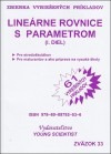Lineárne rovnice s parametrom /1/
