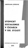 Utopický socialismus v Čechách v XIX. století
