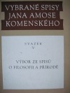 Vybrané spisy Jana Amose Komenského V.