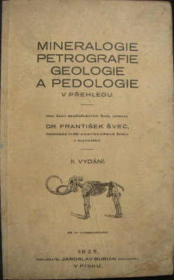 Mineralogie, petrografie, geologie a pedologie v přehledu obálka knihy