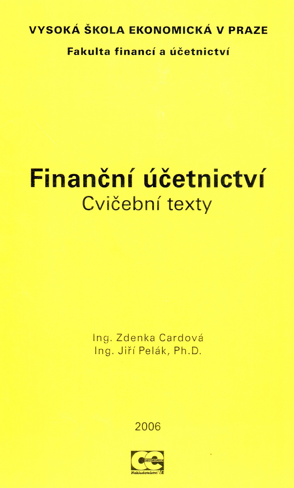 Finanční účetnictví - cvičební texty