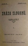 Zkáza Slovanů ze světové války - denník poválečný   I.