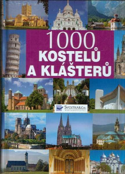 1000 kostelů a klášterů obálka knihy