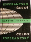 Esperantsko-český česko-esperantský kapesní slovník