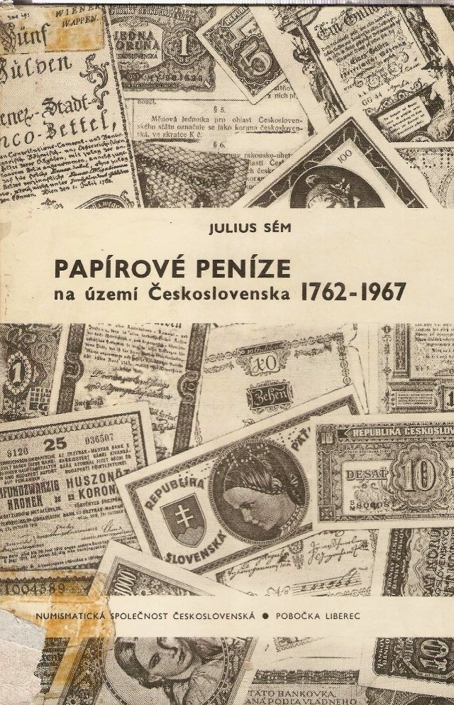 Papírové peníze na území Československa 1762-1967