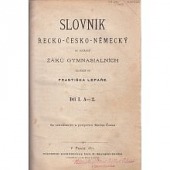 Slovník řecko-česko-německý I.