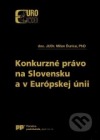 Konkurzné právo na Slovensku a v  Európskej únii