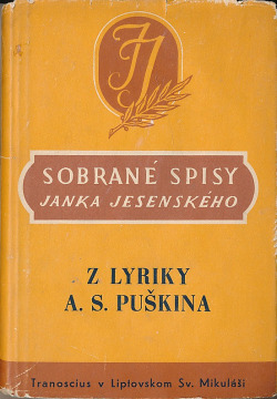 Z lyriky A. S. Puškina