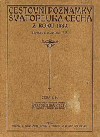 Cestovní poznámky Svatopluka Čecha z roku 1889, 1910