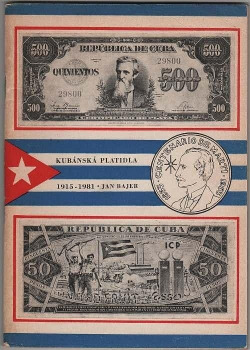Kubánská platidla 1915-1981 obálka knihy