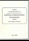 Kapitoly z metodologie pedagogiky