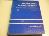 Marketing management - analýza, plánování, realizace a kontrola