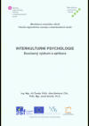 Interkulturní psychologie - Současný výzkum a aplikace
