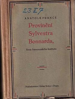 Provinění Sylvestra Bonnarda, člena francouzského Institutu