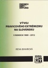 Vývoj pravicového extrémizmu na Slovensku v rokoch 1989 - 2012