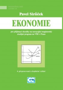Ekonomie pro přijímací zkoušky na navazující magisterský studijní program na VŠE v Praze