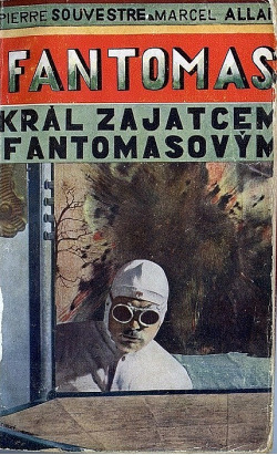 Fantomas: Král zajatcem Fantomasovým obálka knihy
