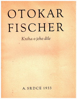 Otokar Fischer: kniha o jeho díle