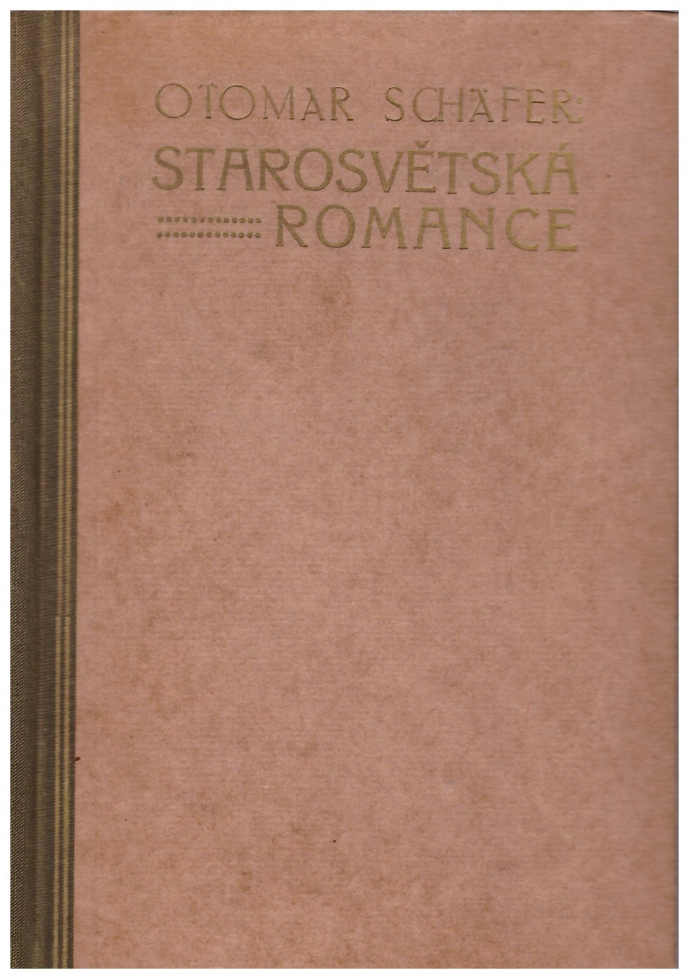 Starosvětská romance